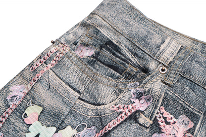 Candy Chain Washed | Baggy Jeans - Santo 