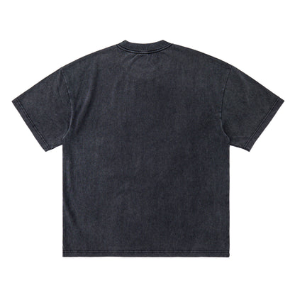 Vintage Jewel | Black T-shirt - Santo 