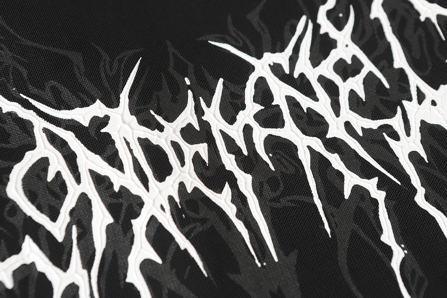 Streetwear Gothic Print | Turtleneck Sweatshirt - Santo 