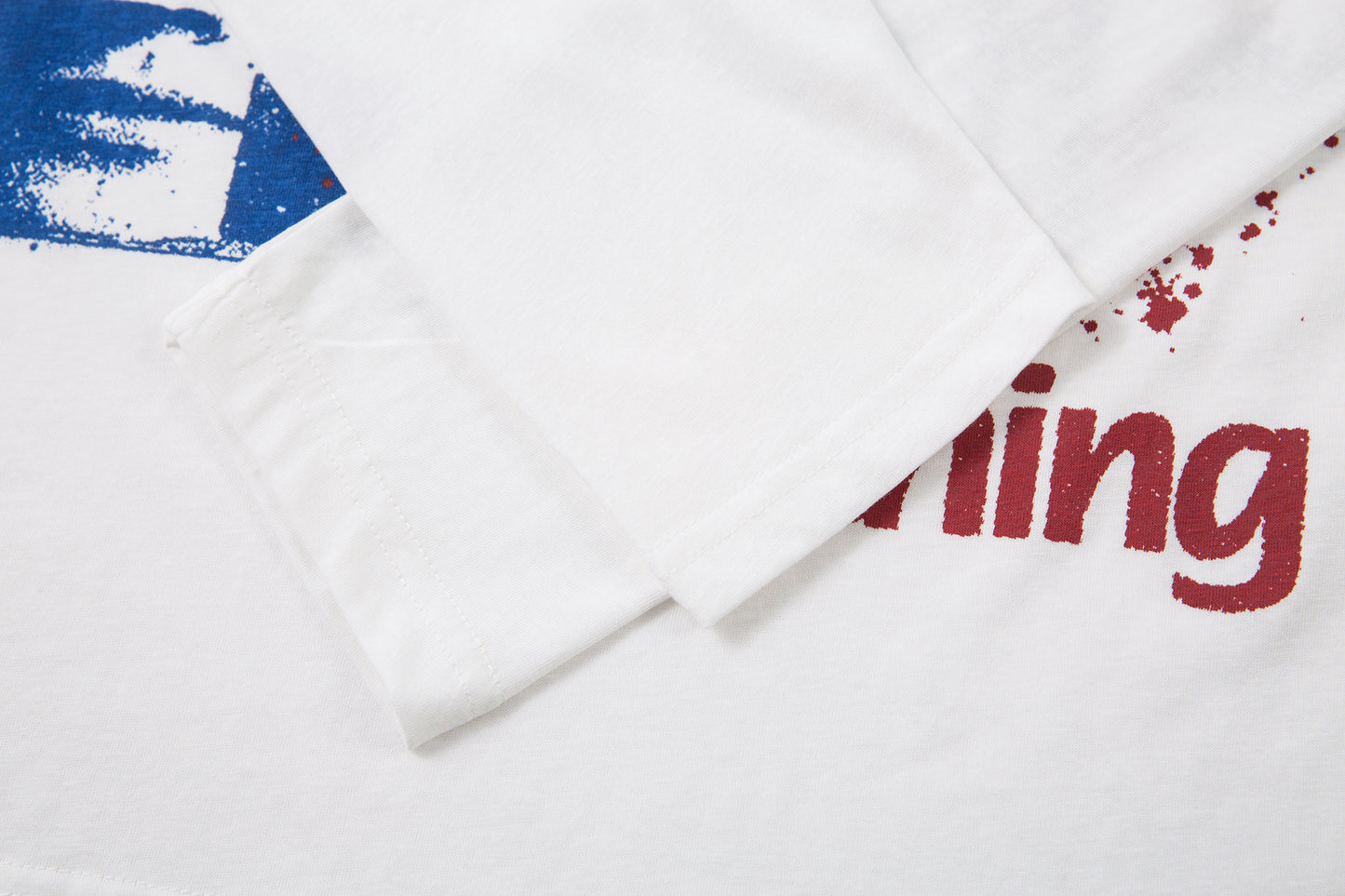 Oversized Eyes Print | Street Sweatshirt - Santo 