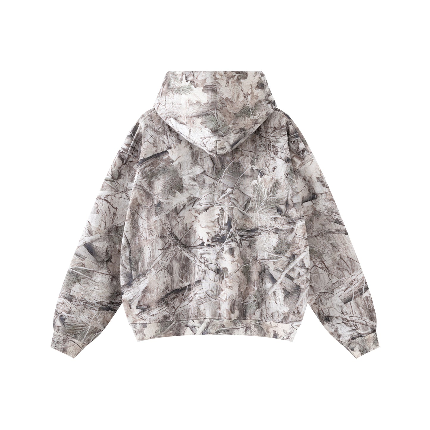 Tree Branch Camo Print | Oversized Hoodie - Santo 