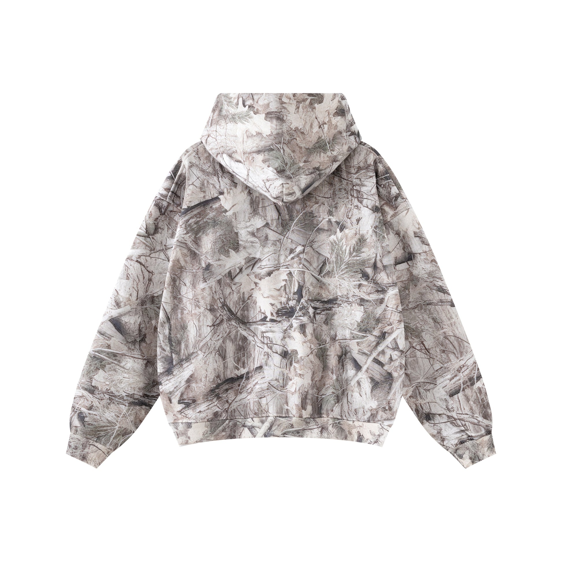 Tree Branch Camo Print | Oversized Hoodie - Santo 