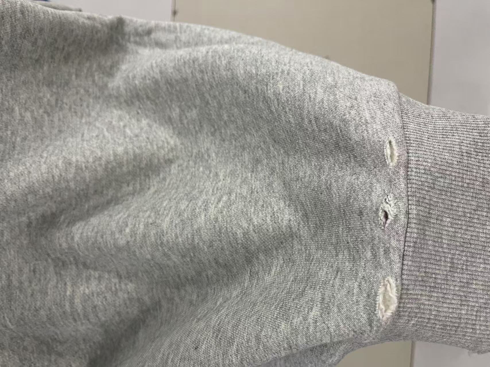 Gothic Text | Distressed Hoodie - Santo 