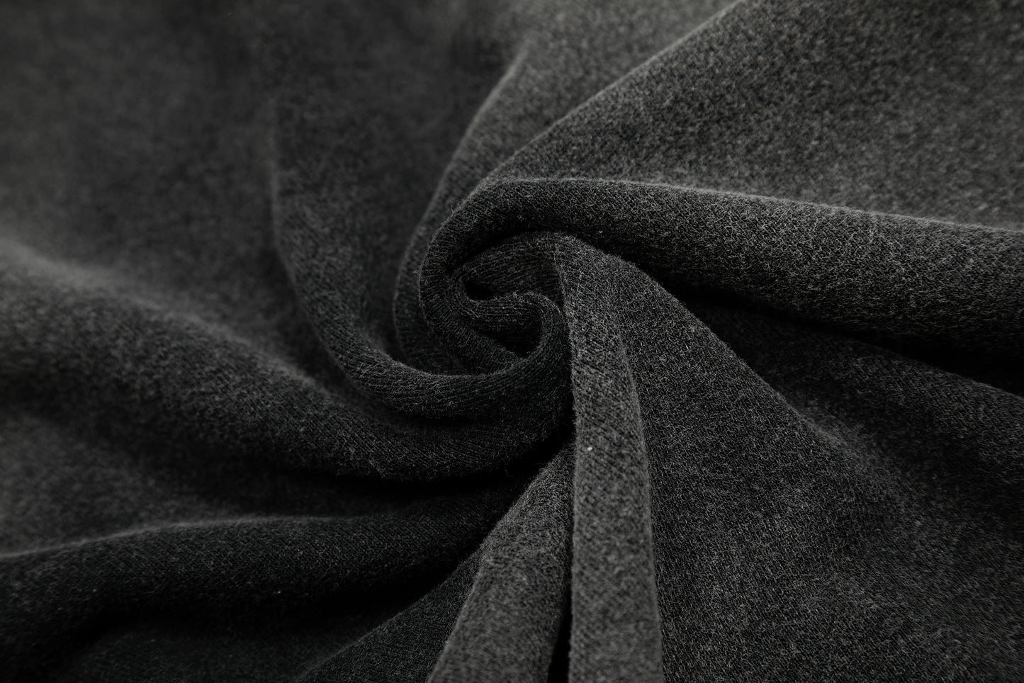 Washed Gradient | Black Zip Up Hoodie - Santo 