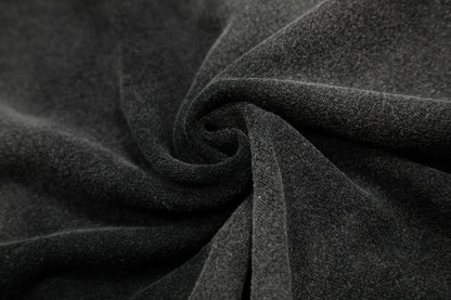 Washed Gradient | Black Zip Up Hoodie - Santo 