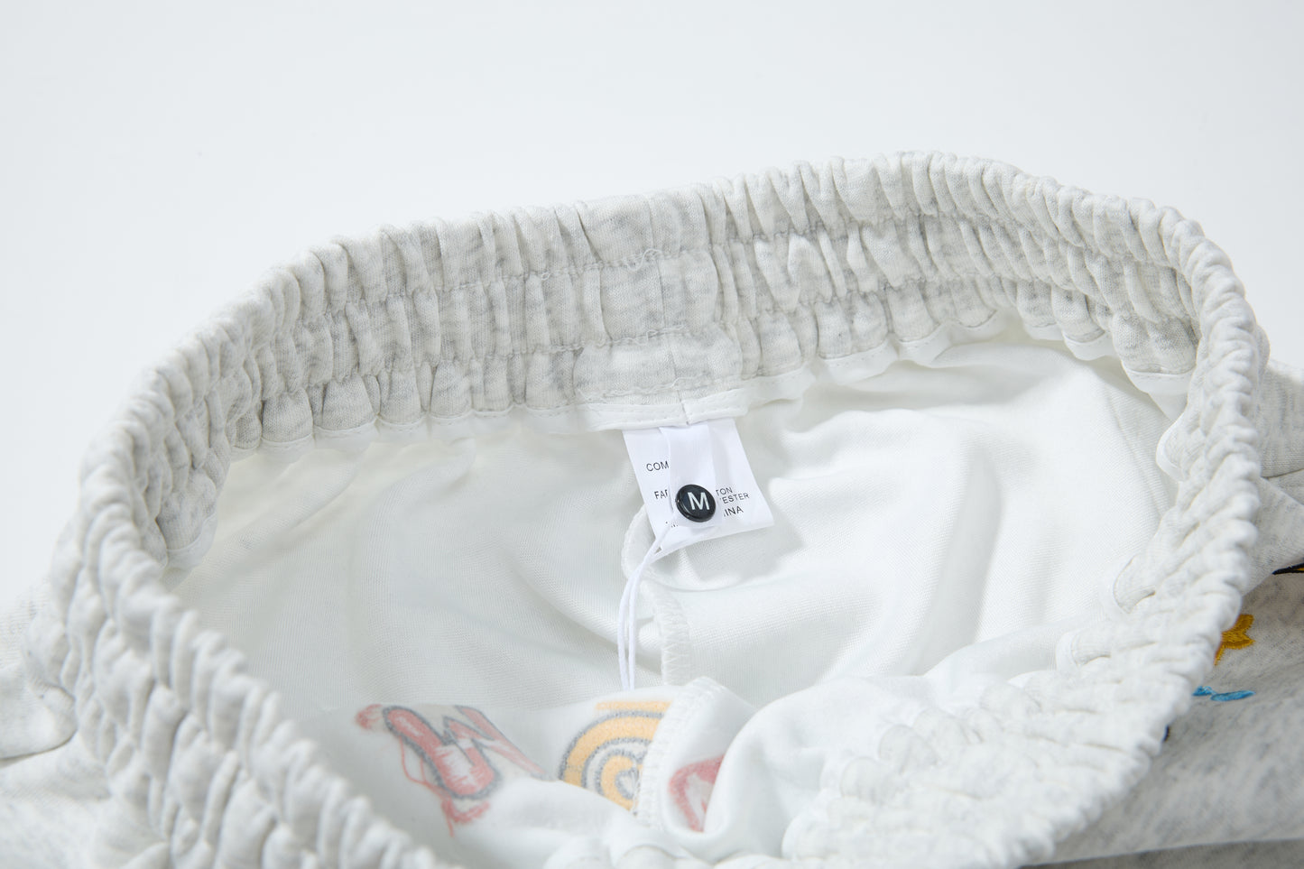 Cartoon Patch Decor | Loose Sweatpants - Santo 