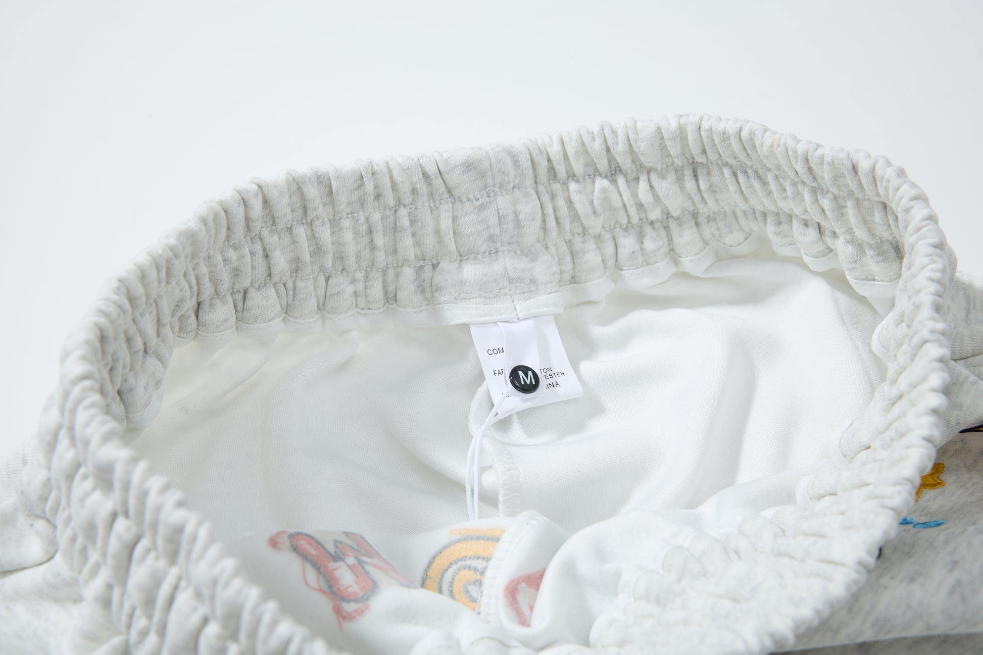 Cartoon Patch Decor | Loose Sweatpants - Santo 