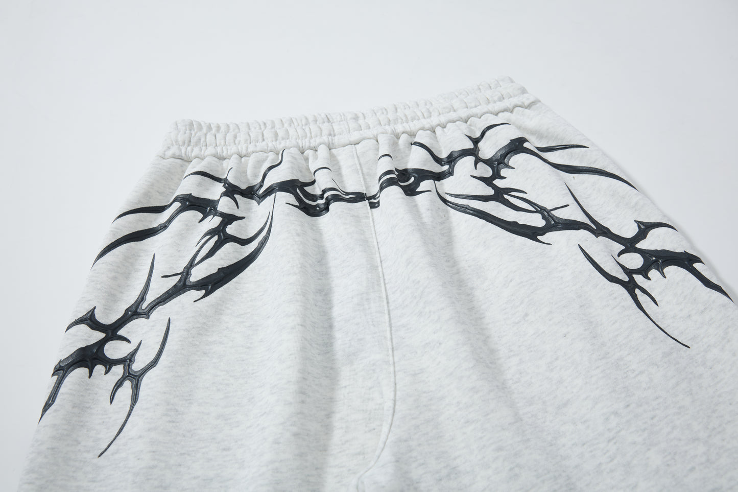 Barbed Flame Print | Graphic Sweatpants - Santo 