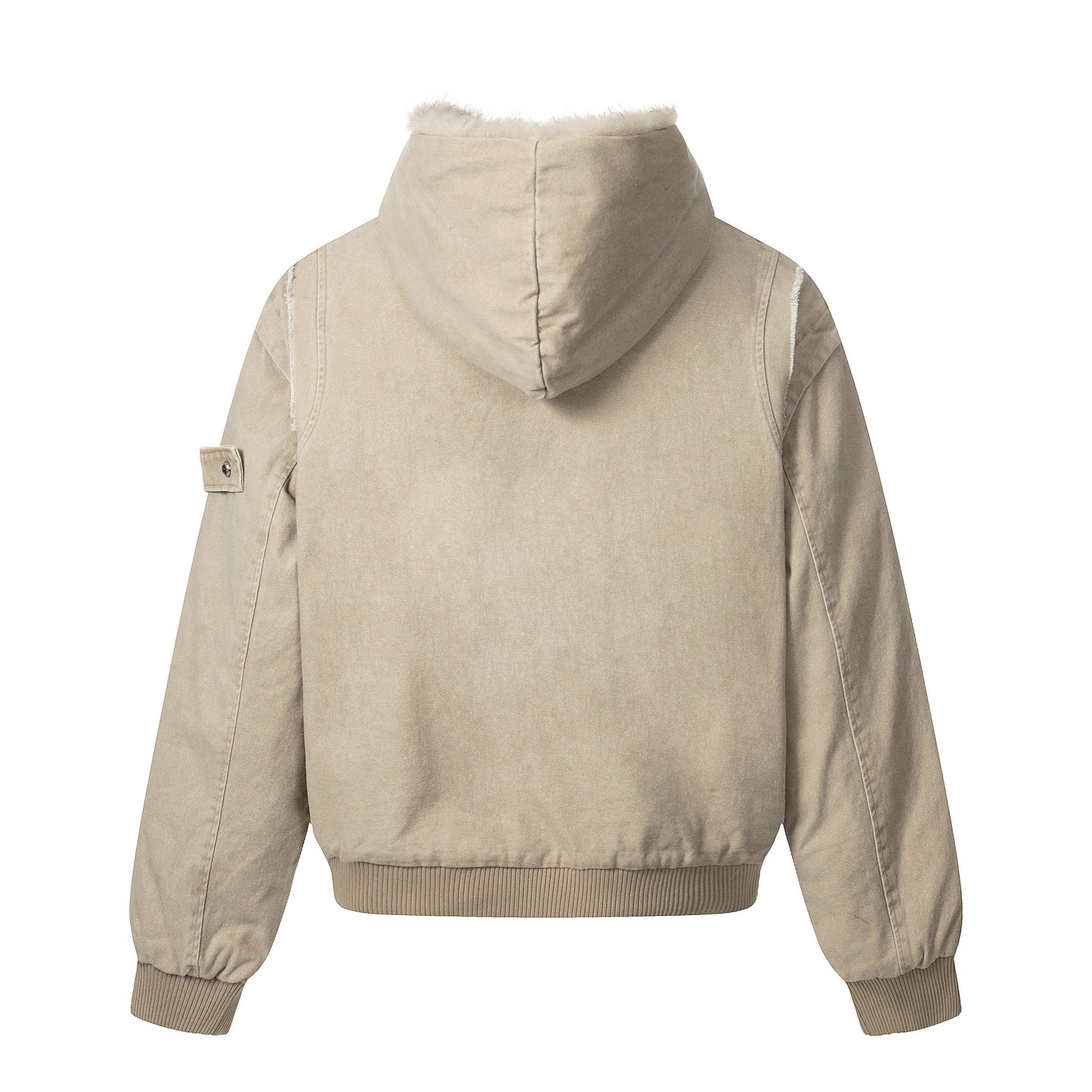 Vintage Distressed | Fur Winter Jacket - Santo 