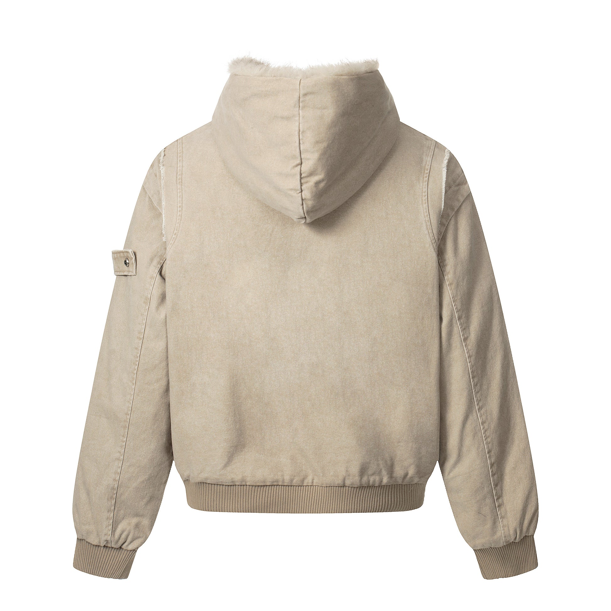 Vintage Distressed | Fur Winter Jacket - Santo 