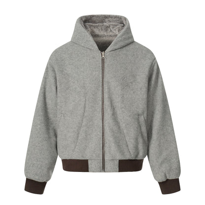 Reversible Plush | Hooded Winter Jacket