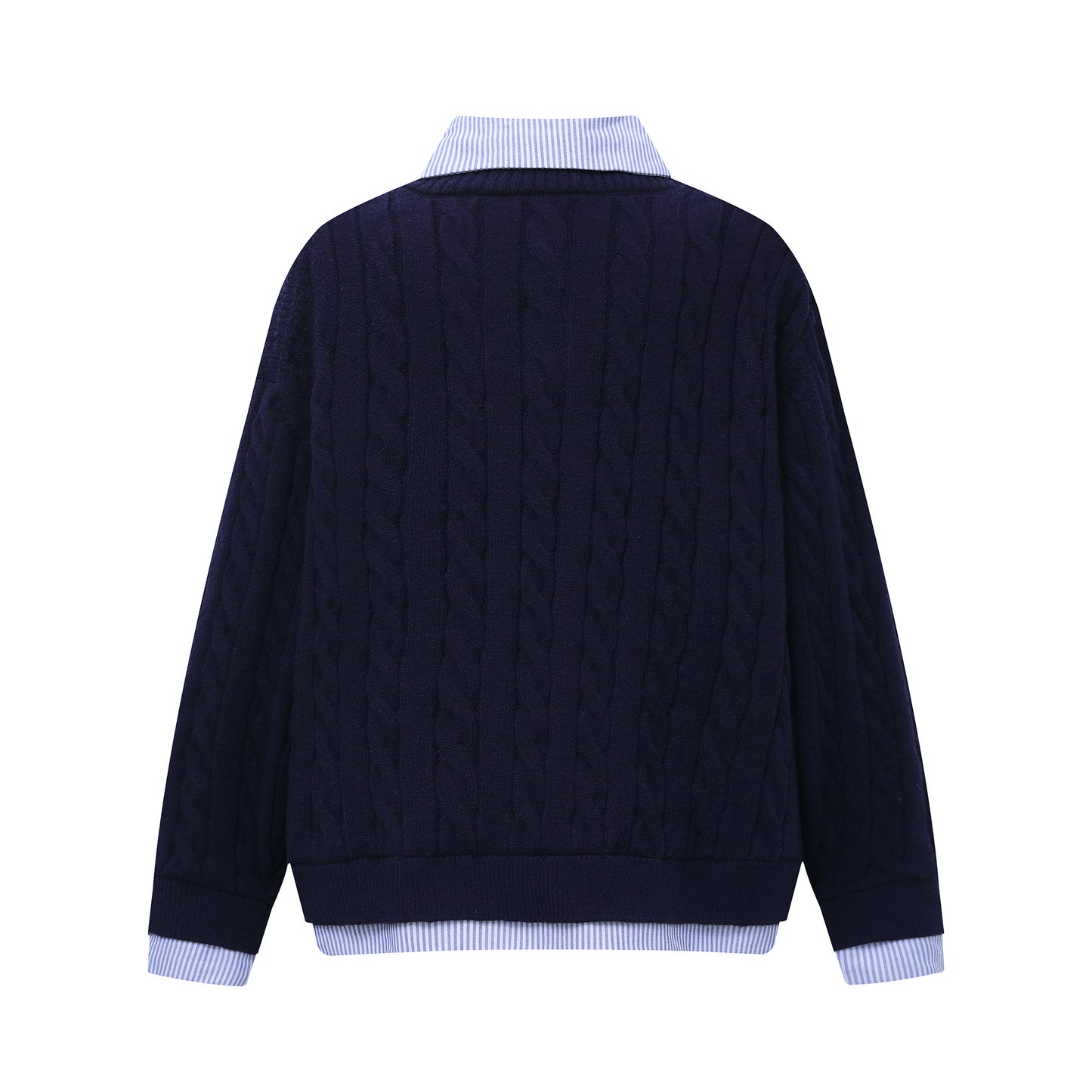 Psycho Reaper | Pull en tricot à motif foncé