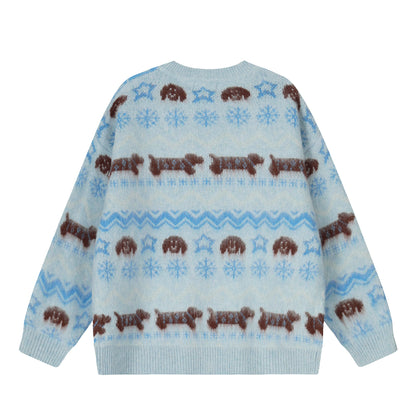 Puppy Fair | Button-Up Cardigan Sweater - Santo 