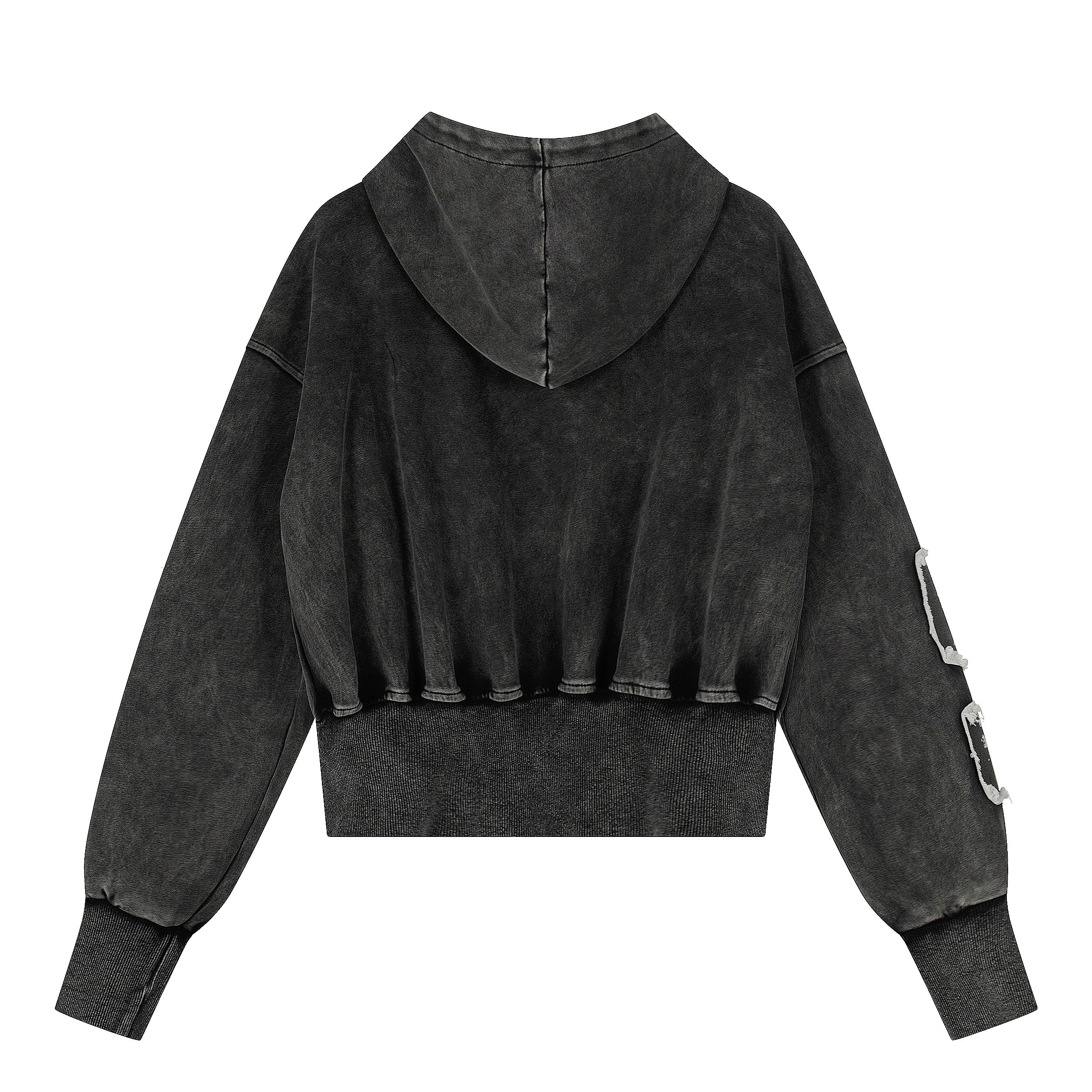 TIE SHADE | Ombre Button Shirt with Clip-on Tie