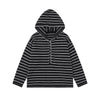 COASTLINE | Striped Buttoned Hood Pullover