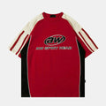 W | Maglietta Strip Racing Varsity decostruita