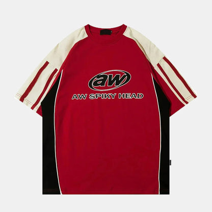 AW | Strip Racing Varsity T-Shirt