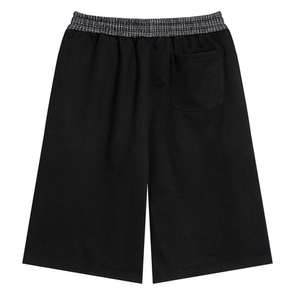 SANTO Essentials Plaid Waistband Shorts