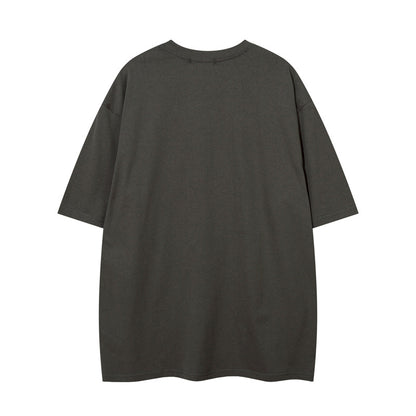 Star Patch | Hip Hop Embroidery Graphic T Shirt - Santo 