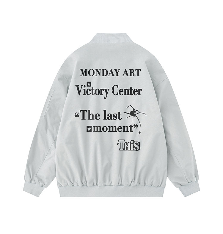 Final Moment | Varsity Inspired Bomber Jacket