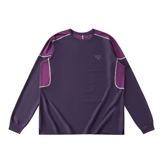 Aero Ridge | Vent Panel Long Sleeve Top - Santo 
