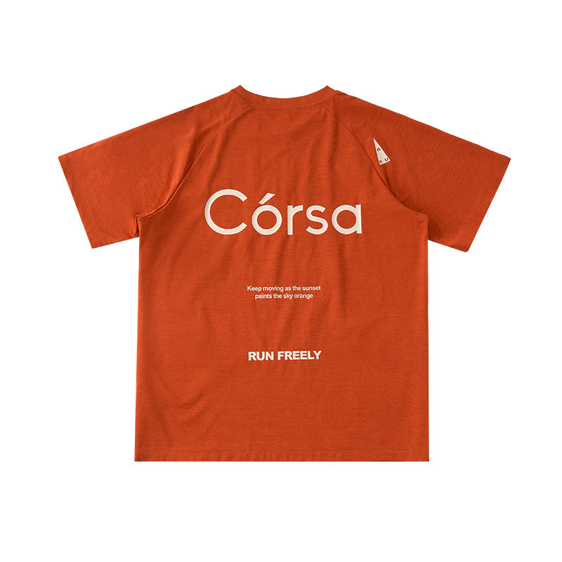 Sprint Mark | Contrast Panel Tee - Santo 