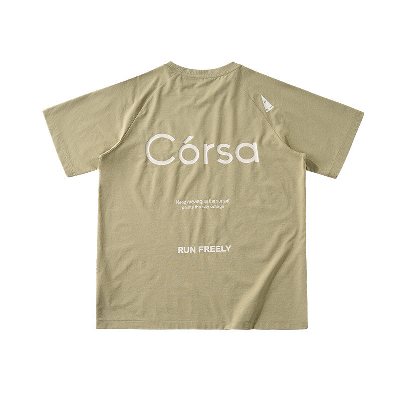 Sprint Mark | Contrast Panel Tee - Santo 