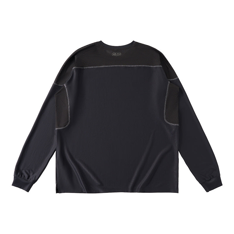 Aero Ridge | Vent Panel Long Sleeve Top - Santo 