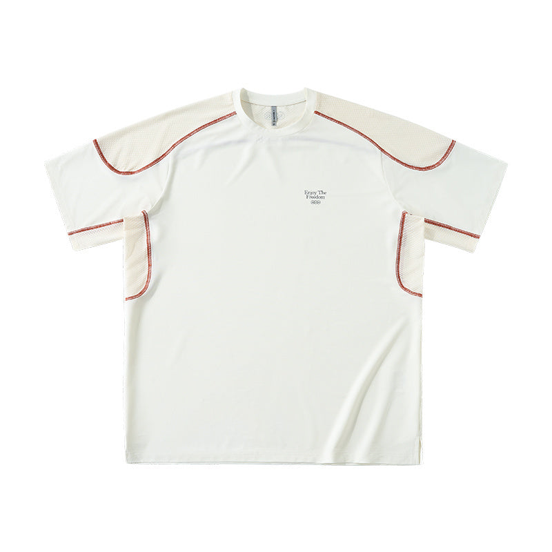 Air Circuit | Mesh Panel Performance Tee - Santo 