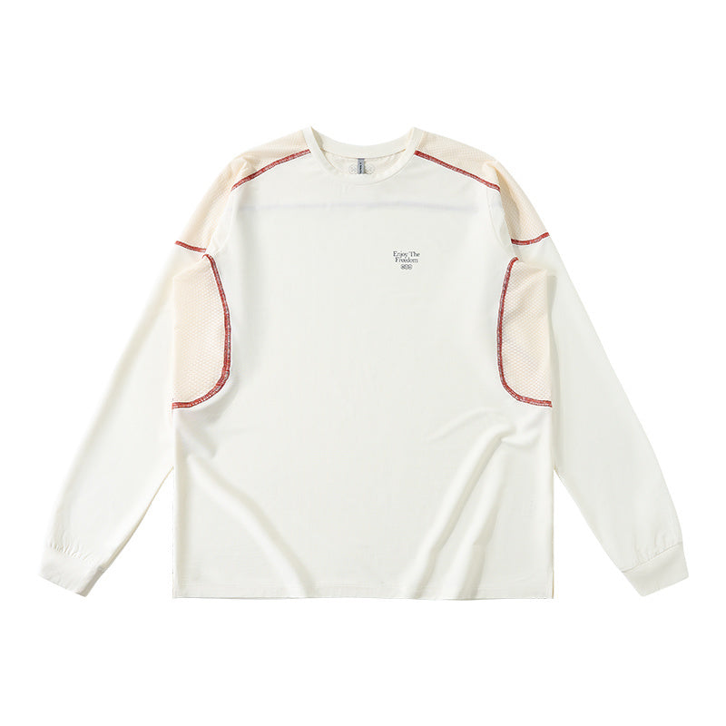 Aero Ridge | Vent Panel Long Sleeve Top - Santo 