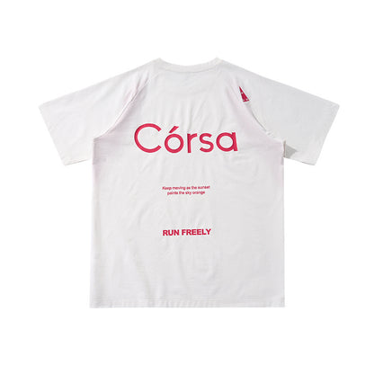 Sprint Mark | Contrast Panel Tee - Santo 