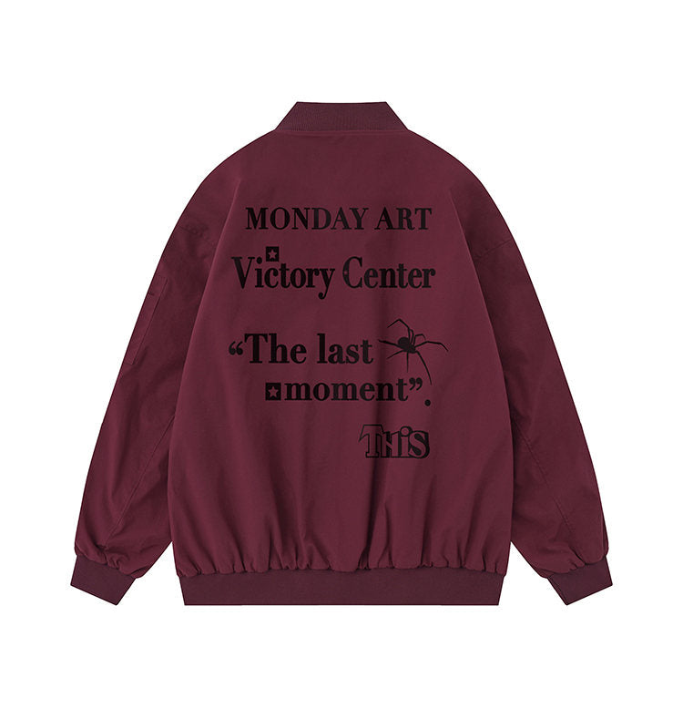 Final Moment | Giacca bomber di ispirazione varsity