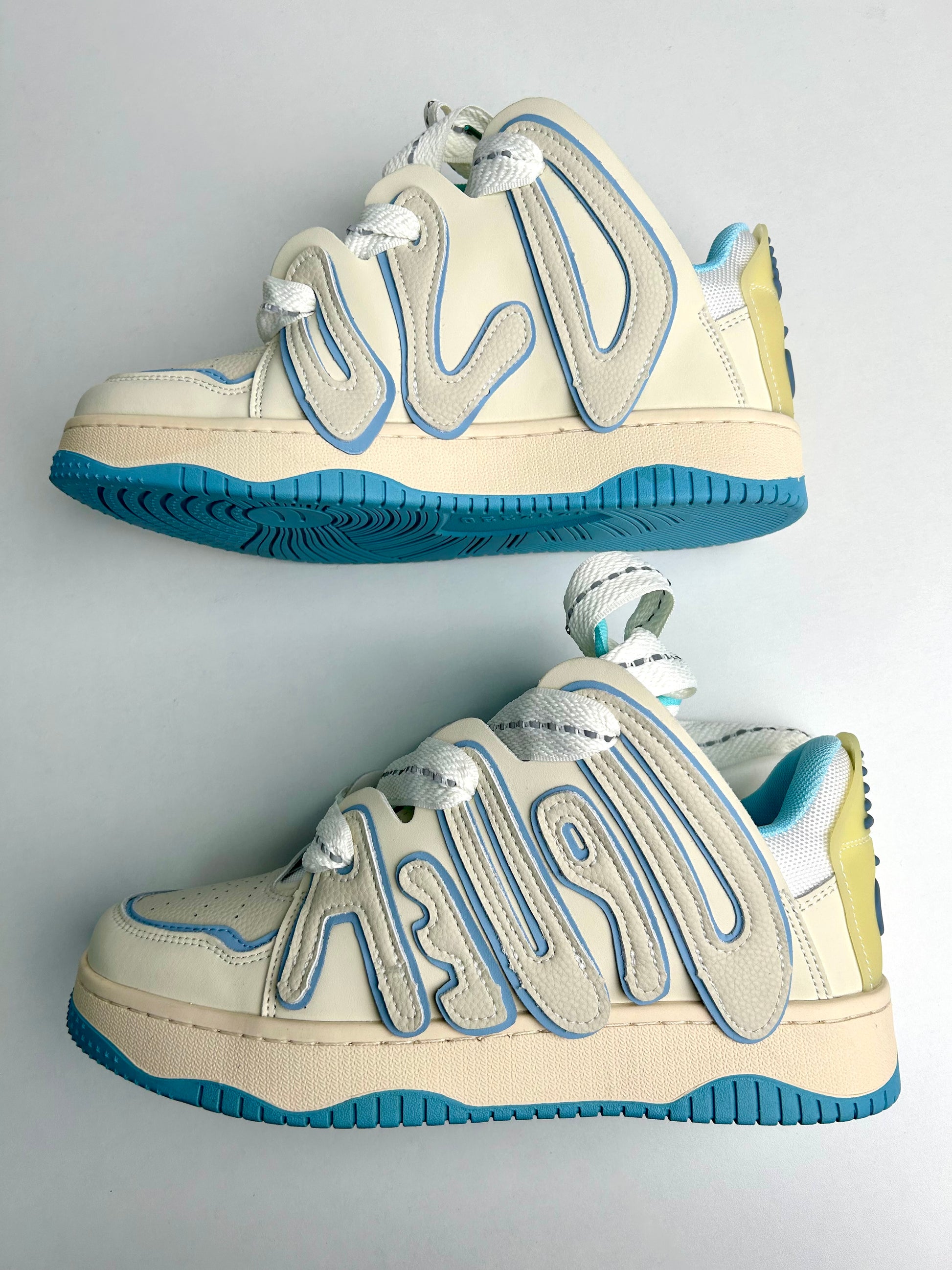 'Waved' Shoes - Santo 