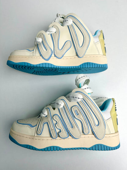 'Waved' Shoes - Santo 