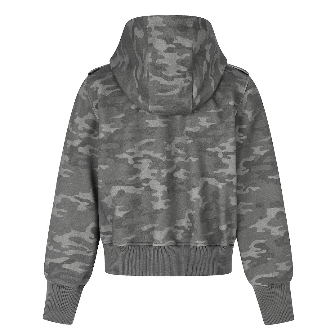 Napoleon Star Detail Zip Up Hoodie detail image 3