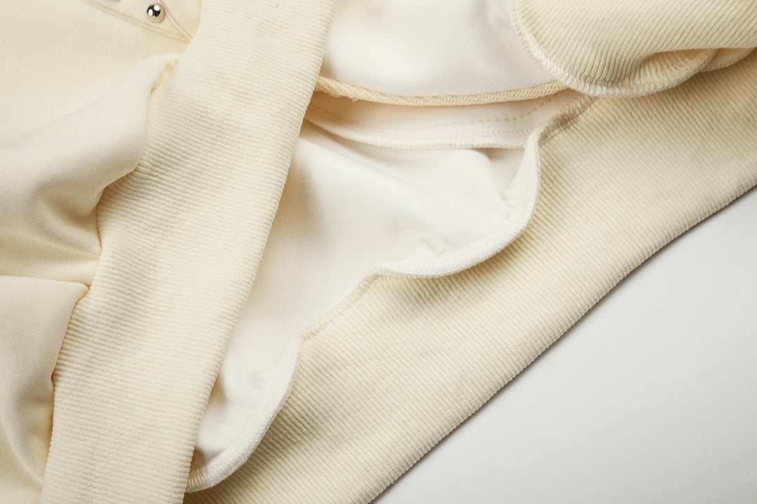 Studded Star Zip Up Hoodie detail image 8
