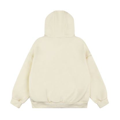 Studded Star Zip Up Hoodie detail image 5
