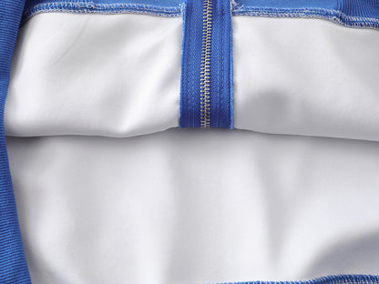 Embroidered Pegasus Zip Up Hoodie detail image 8