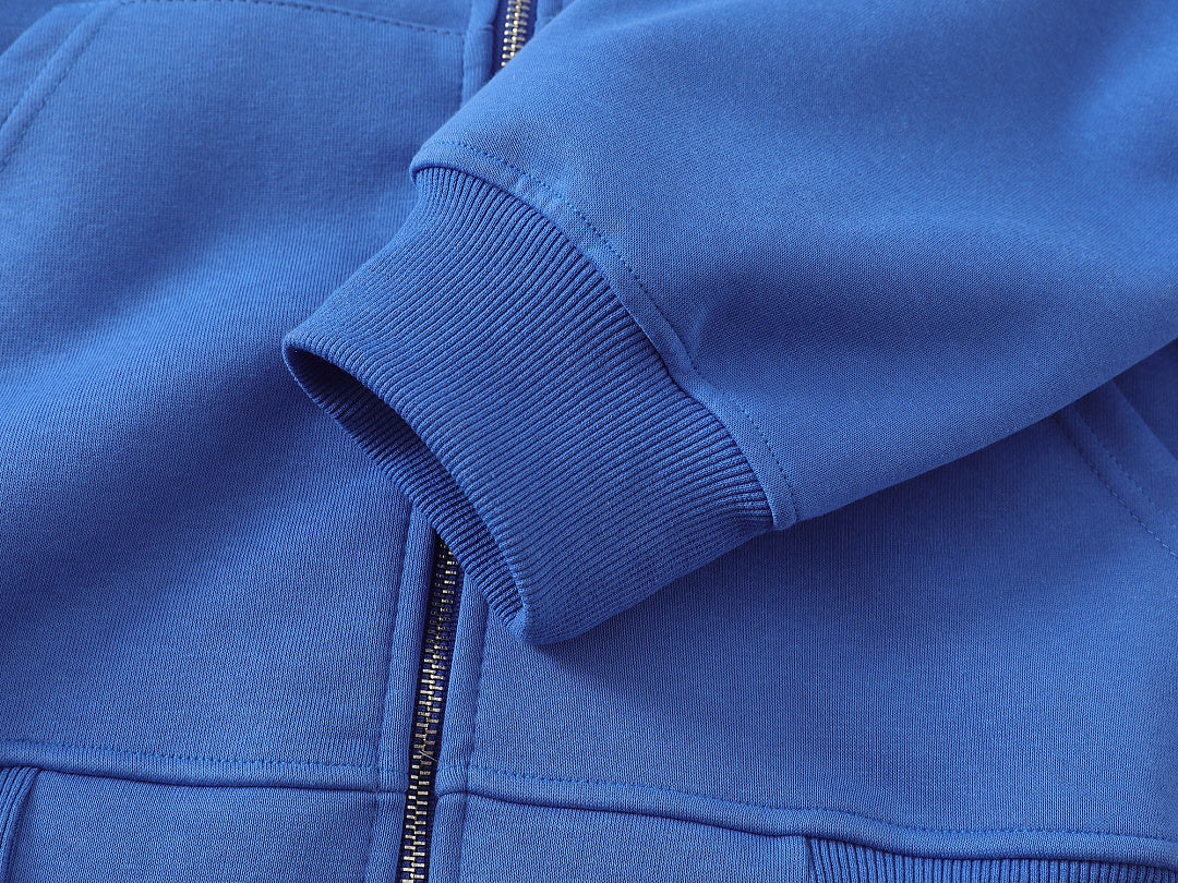 Embroidered Pegasus Zip Up Hoodie detail image 9