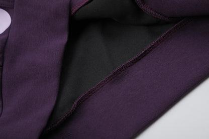 Polka Dot Cross Applique Zip Up Hoodie detail image 10