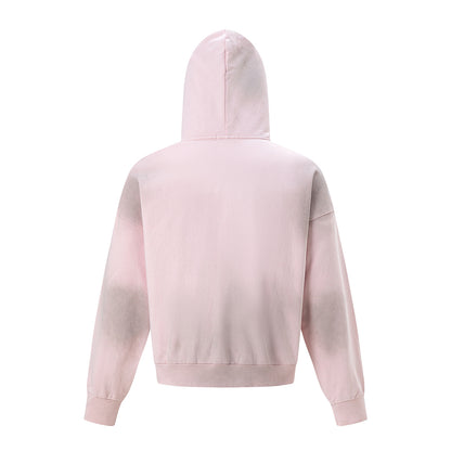 Script Number Graphic Zip Up Hoodie detail image 3