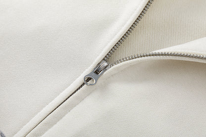 Script Number Graphic Zip Up Hoodie detail image 8
