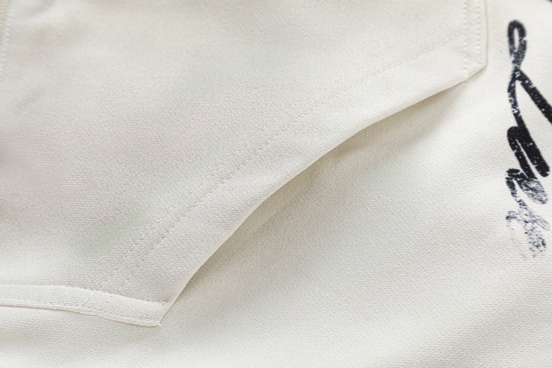 Script Number Graphic Zip Up Hoodie detail image 9