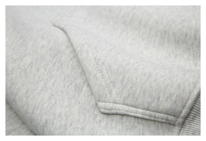 Solid Boxy Pullover Hoodie detail image 6