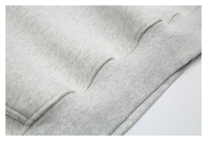 Solid Boxy Pullover Hoodie detail image 8