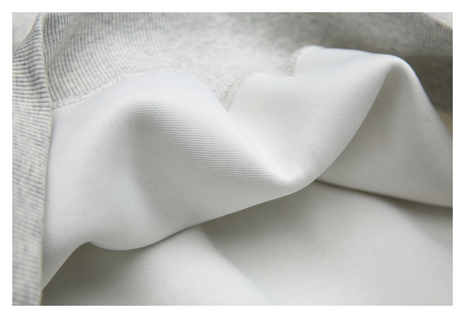 Solid Boxy Pullover Hoodie detail image 9