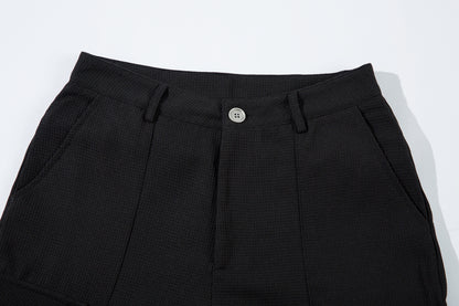 Unisex Multi-Pocket Wide Cargo Pants - Santo 