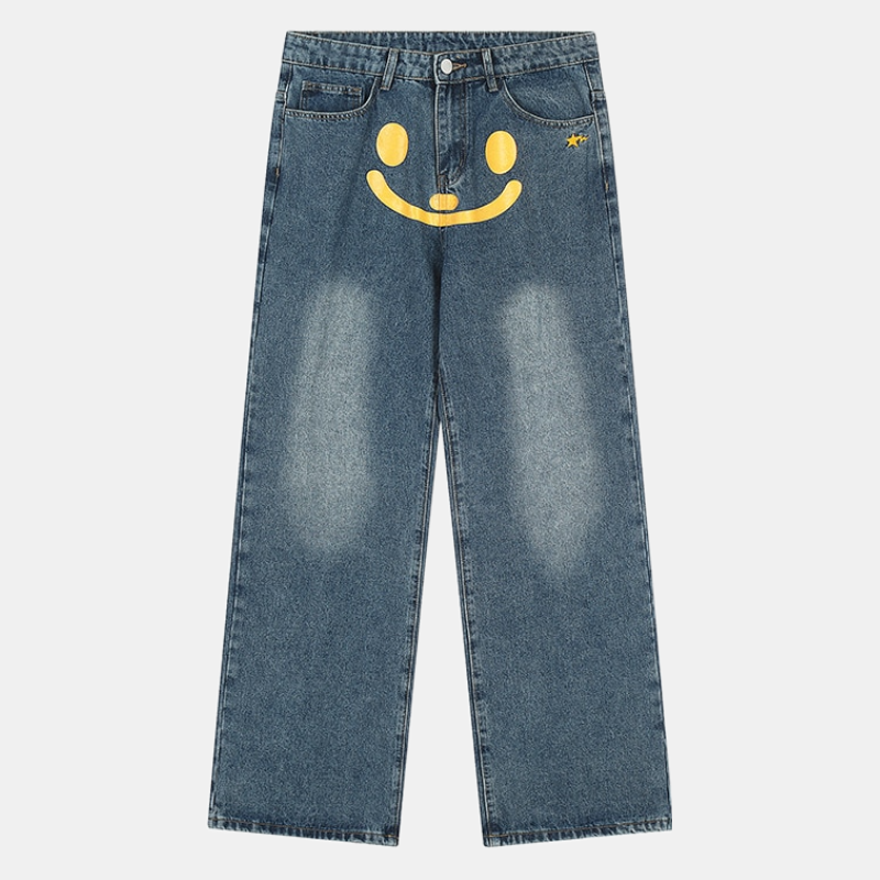 'Smiley' Jeans - Santo 