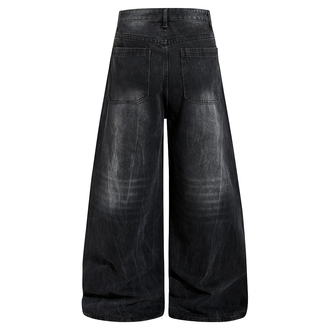 Studded Washed Jeans detail image 8