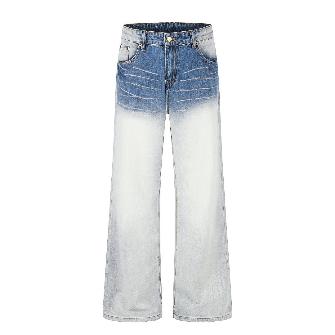 Gradient Whisker Jeans Blue product image